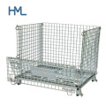 Material Handling Warehouse Welded Foldable Steel Wire Cage for Storage